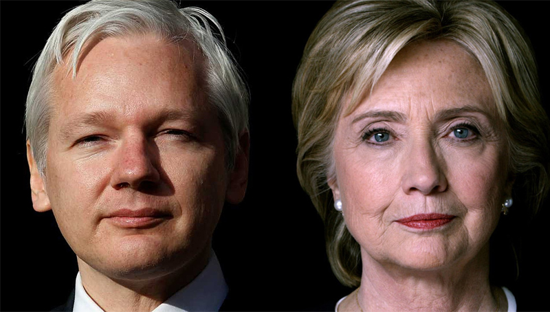 Wikileaks'ten seçim öncesi Clinton'a darbe!